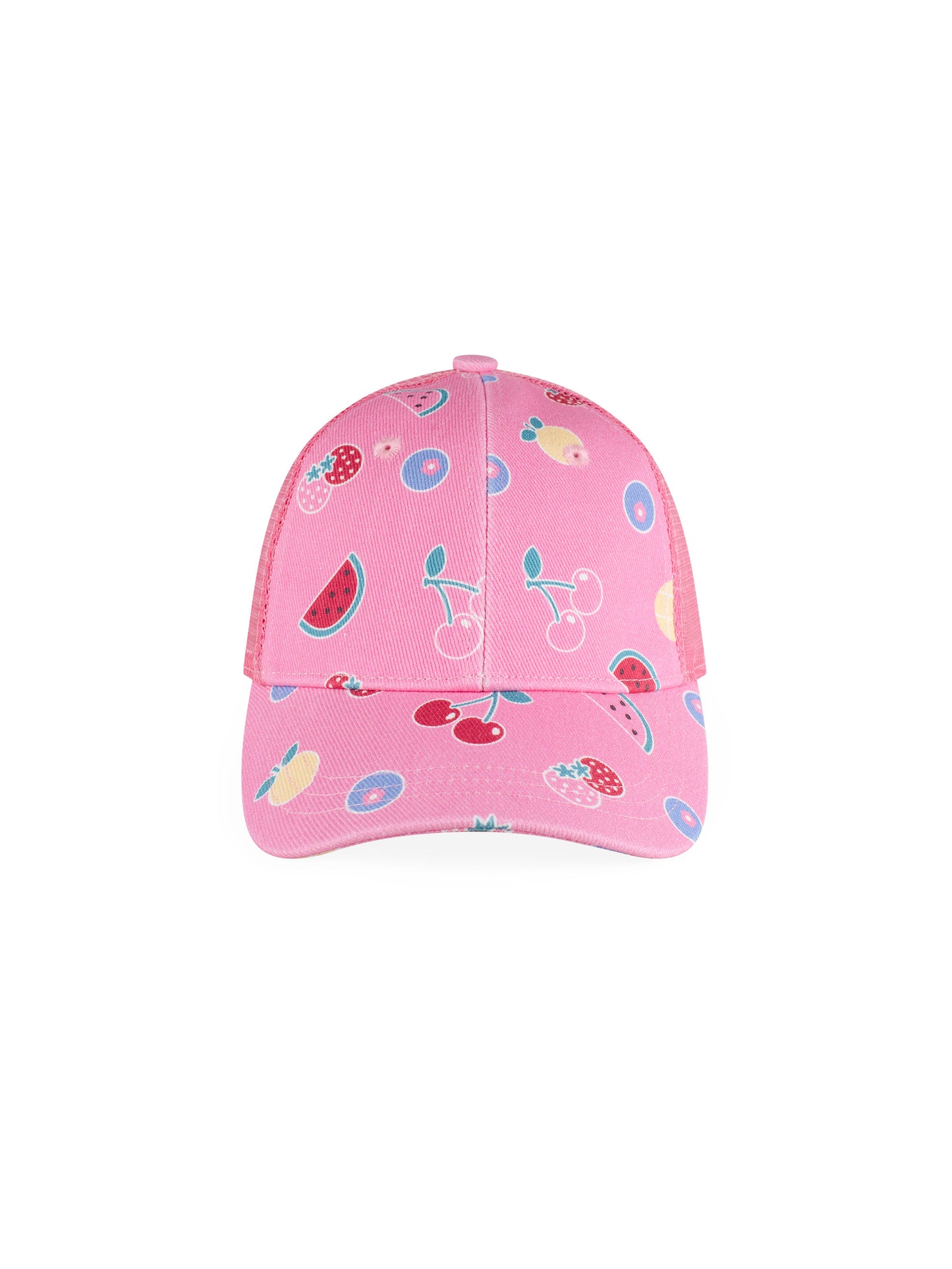 Pink Fruit Emoji Cap
