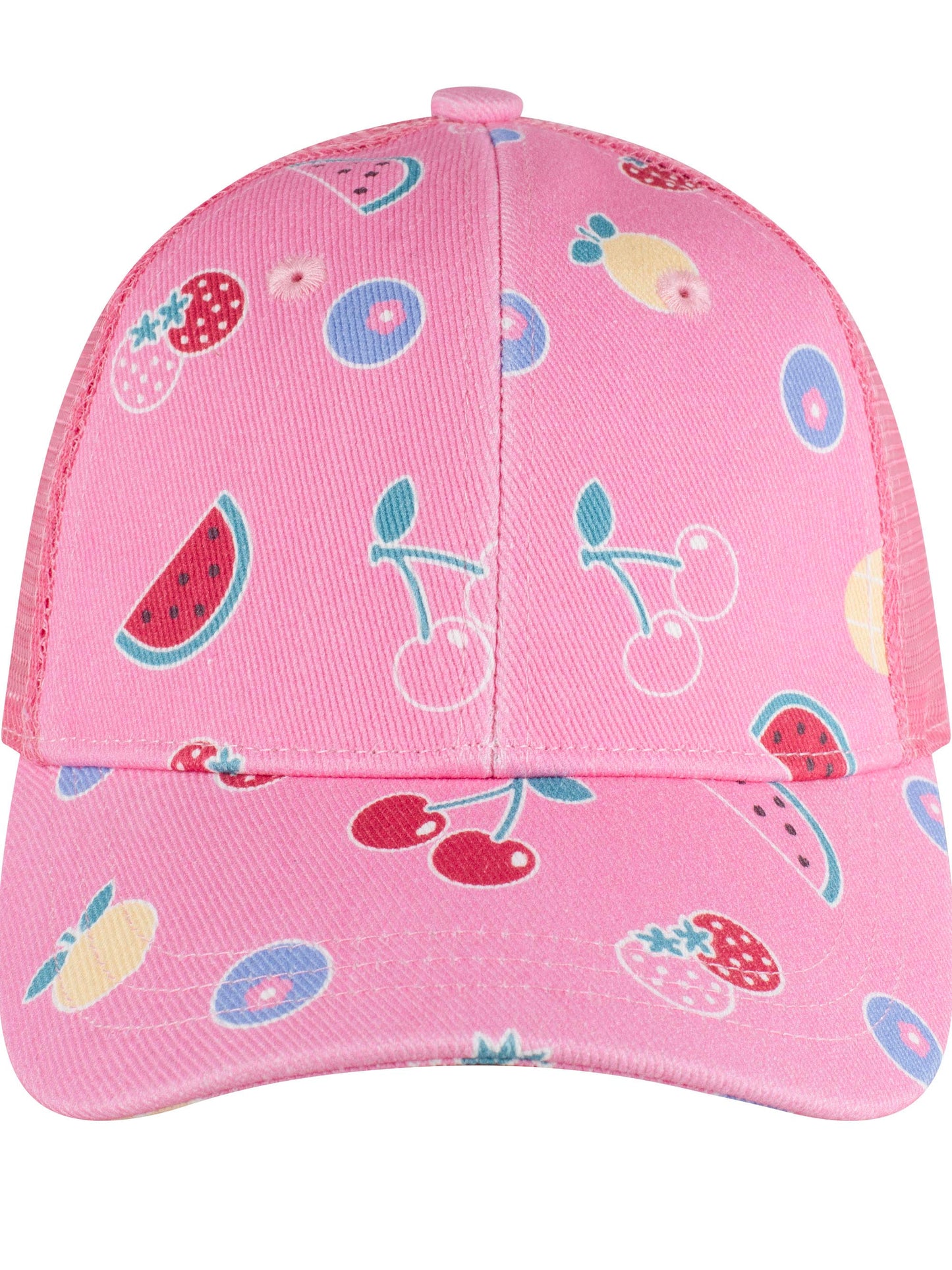 Pink Fruit Emoji Cap