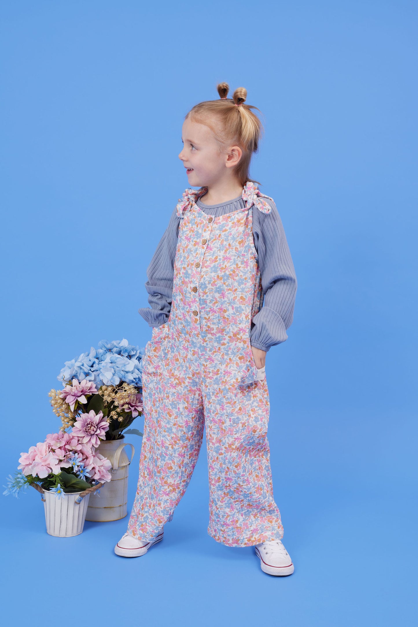 Primrose Wide Leg Overalls