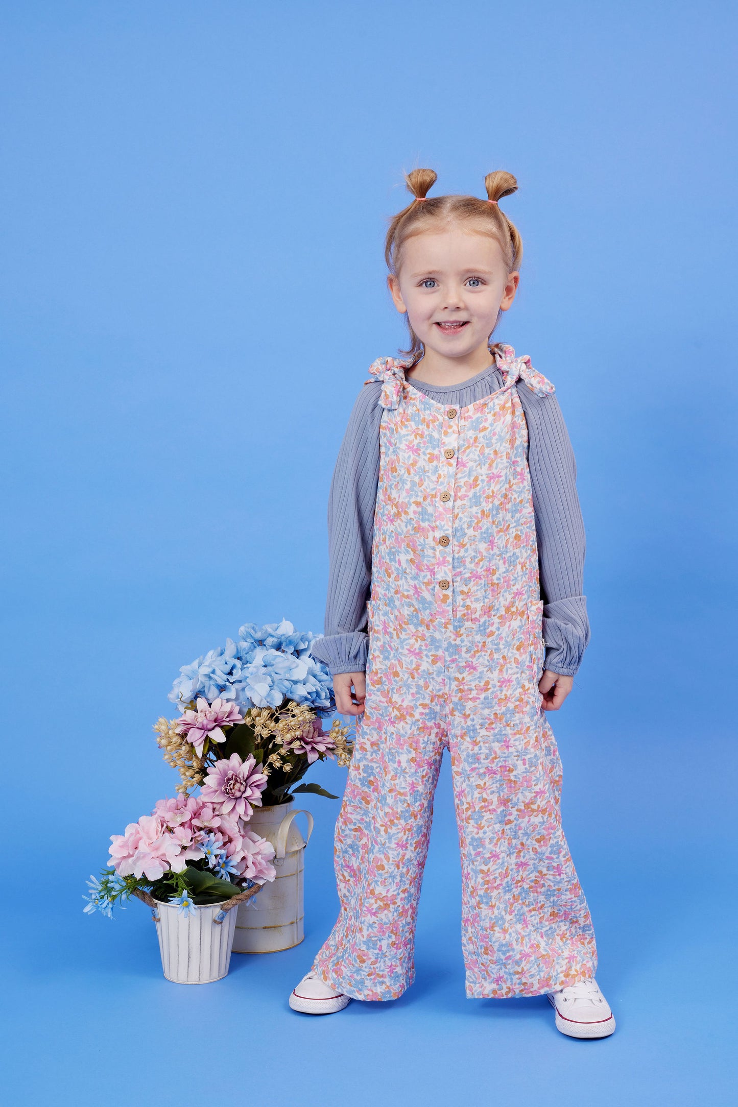 Primrose Wide Leg Overalls