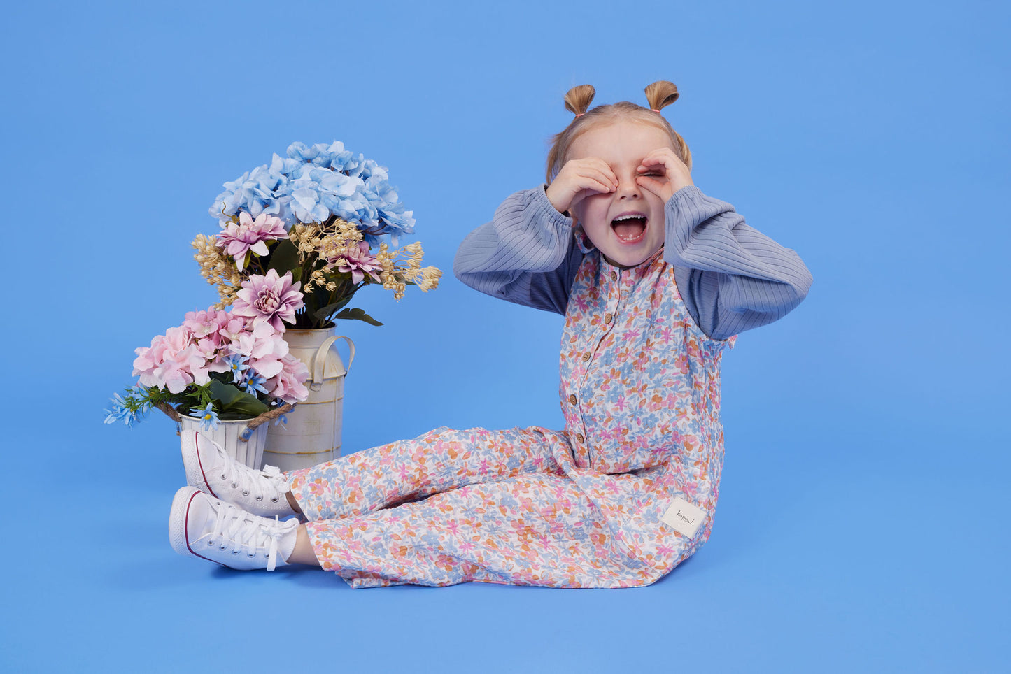 Primrose Wide Leg Overalls - Lucky Last! (Size 7/8)