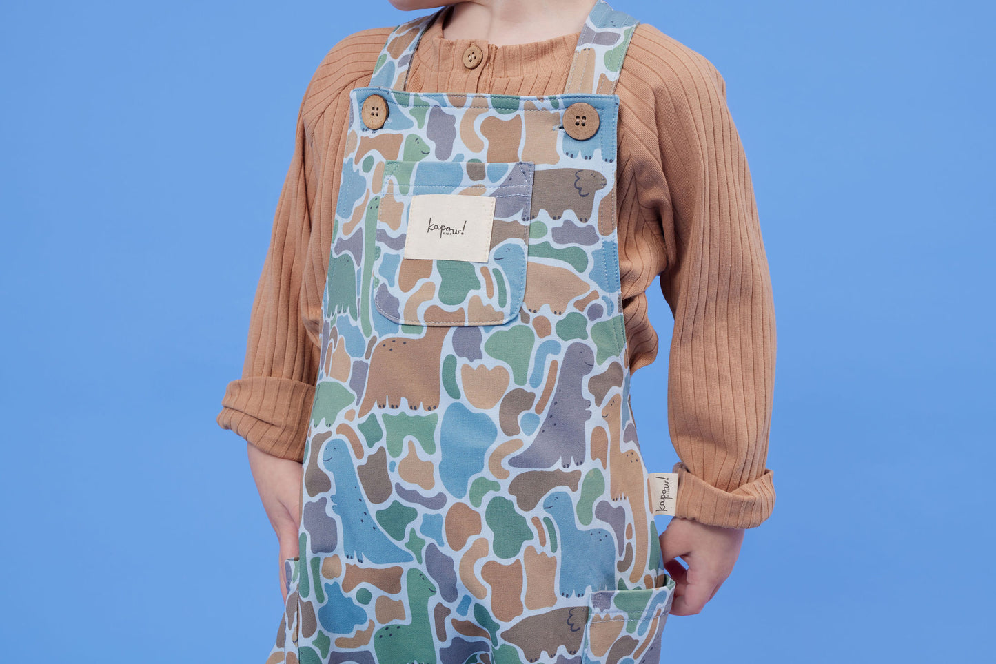 Dino-Saw Overalls - Lucky Last! (Size 3)