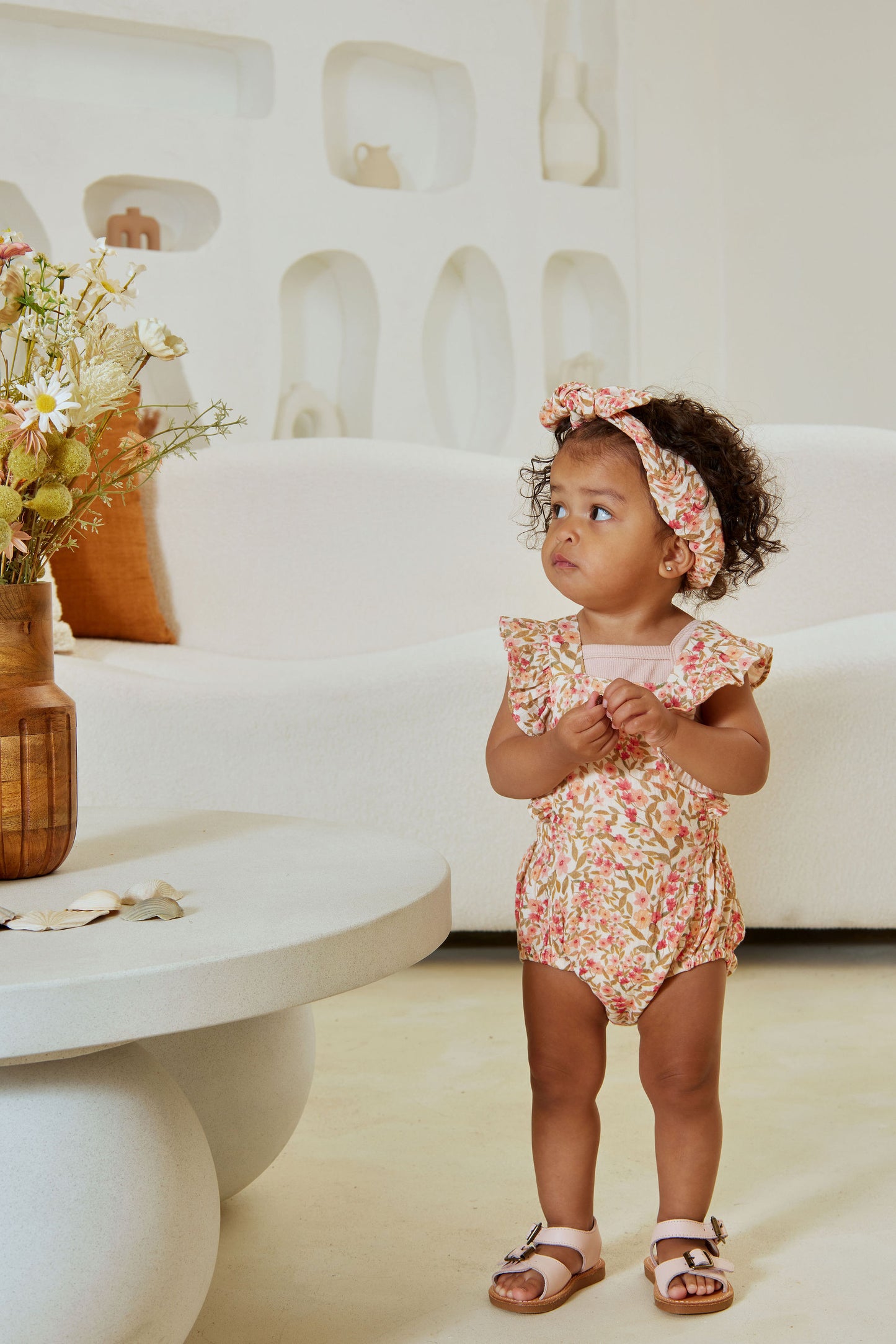 Spring Blossom Headband - Lucky Last! (Size 12m+)