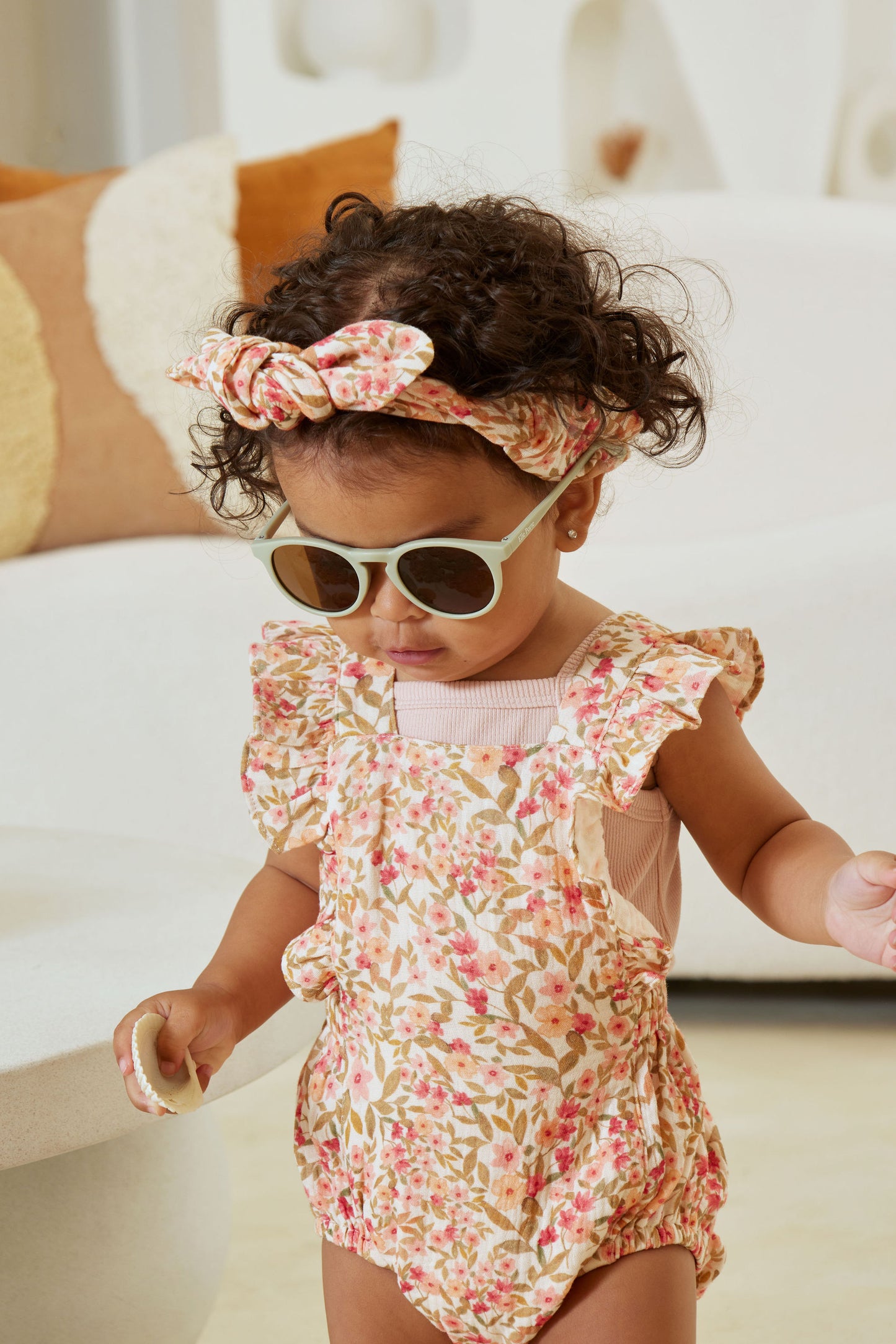 Spring Blossom Headband - Lucky Last! (Size 12m+)