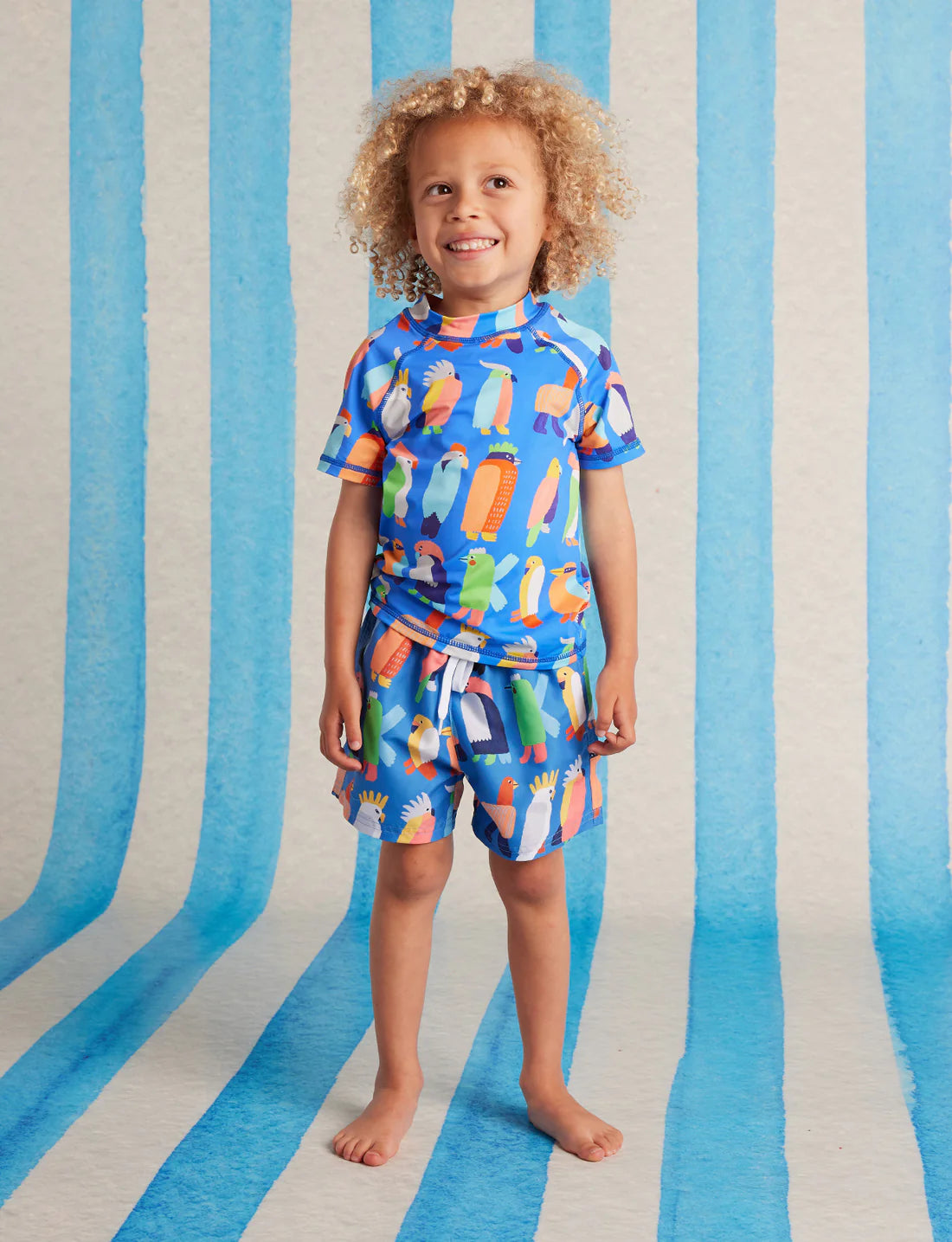 Kids Boardshorts Flamin' Galahs
