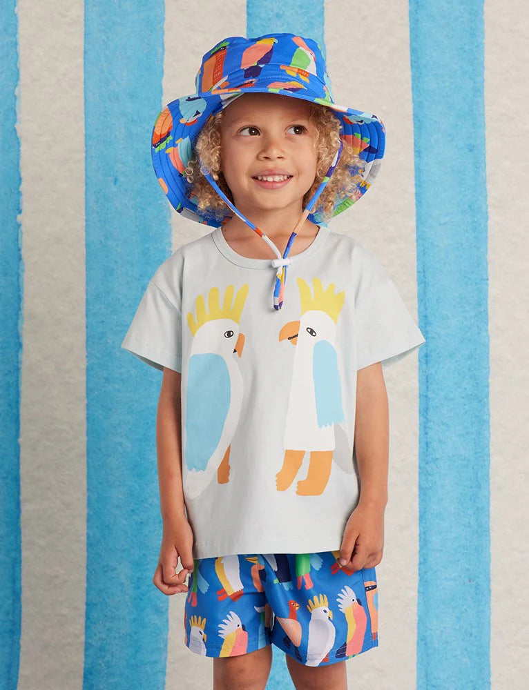Kids Boardshorts Flamin' Galahs