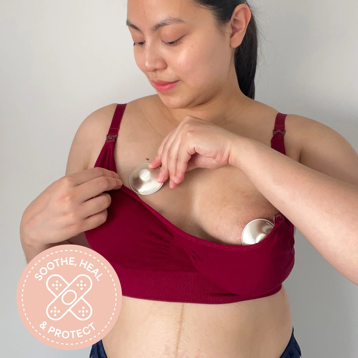 Lactivate Silver Nursing Cups - 2 Sizes