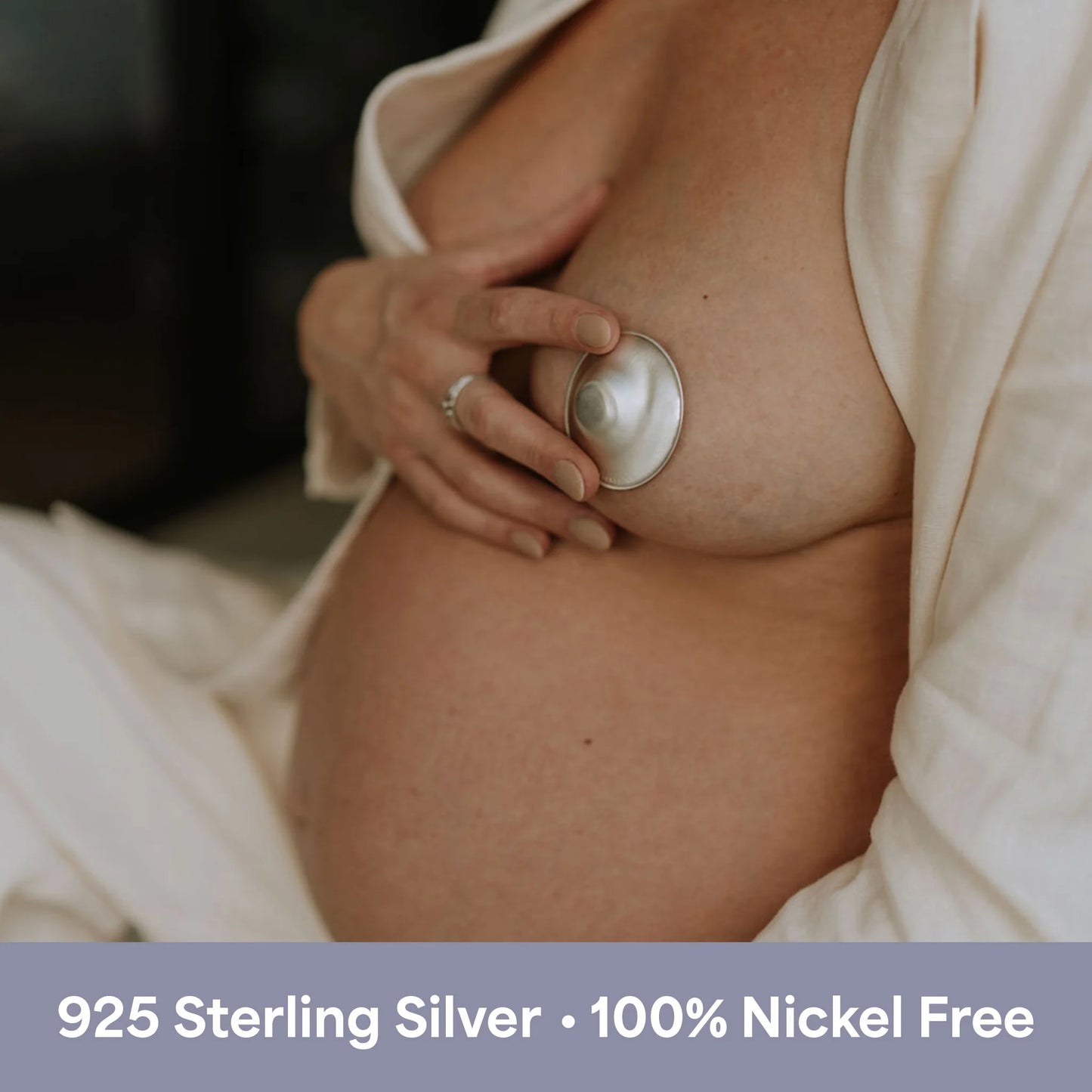 Lactivate Silver Nursing Cups - 2 Sizes