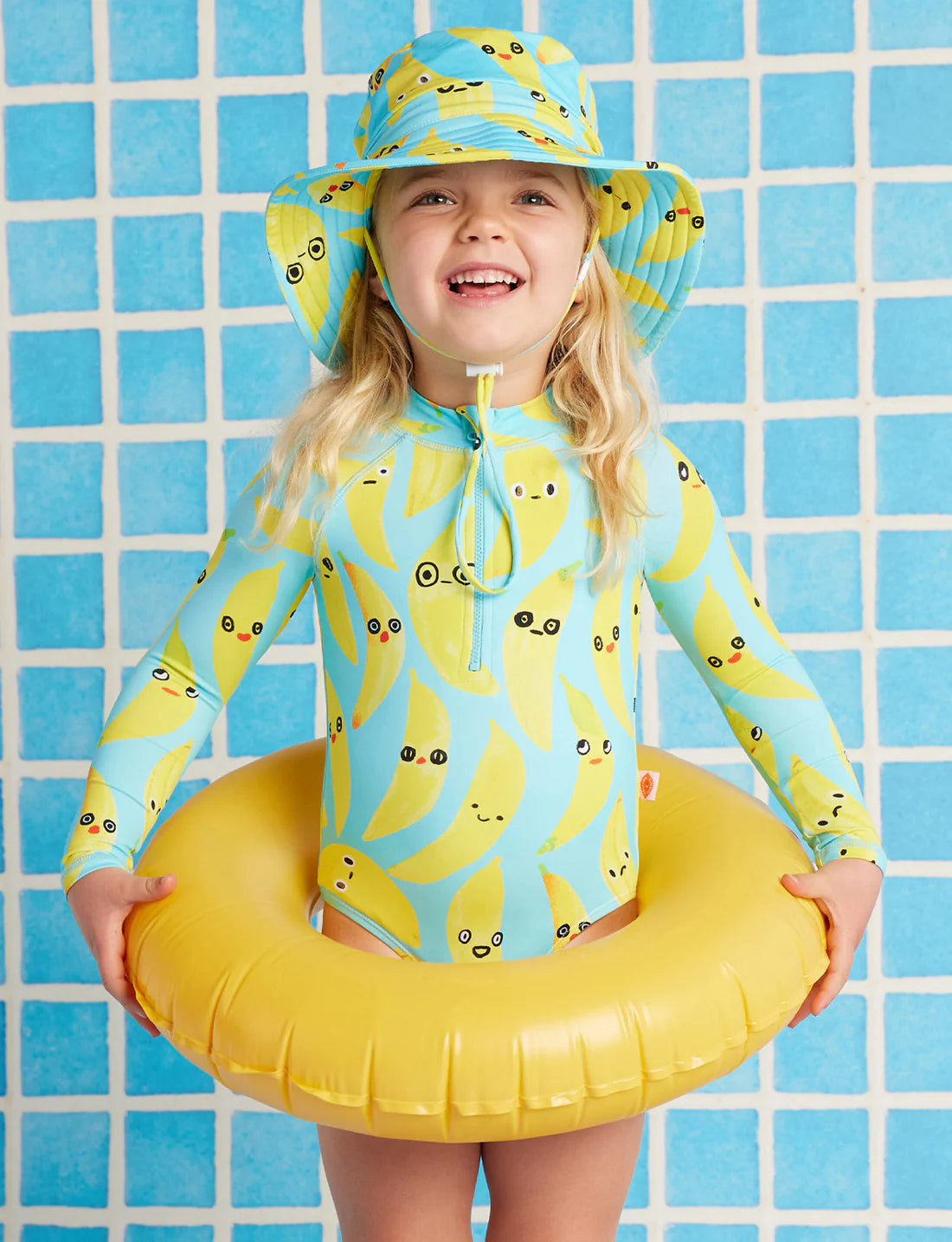 Long Sleeve Zip Bather Peel Party