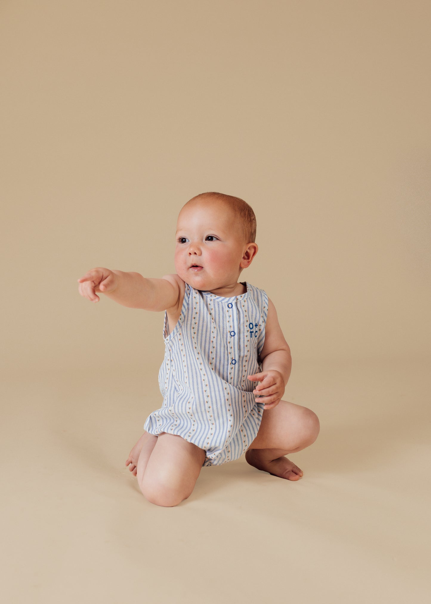 Peaches Bubble Romper