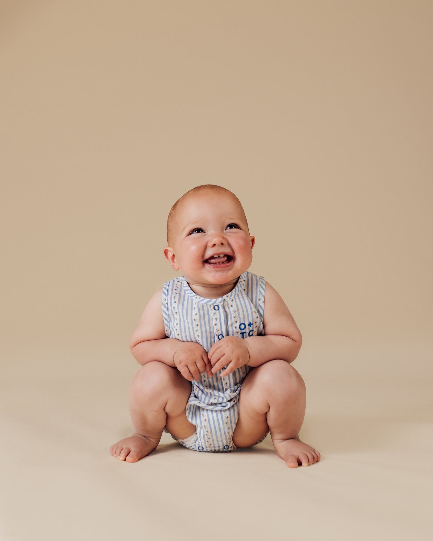 Peaches Bubble Romper