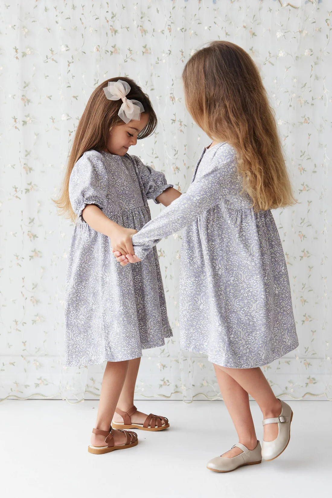 Organic Cotton Penny Dress - April Lilac