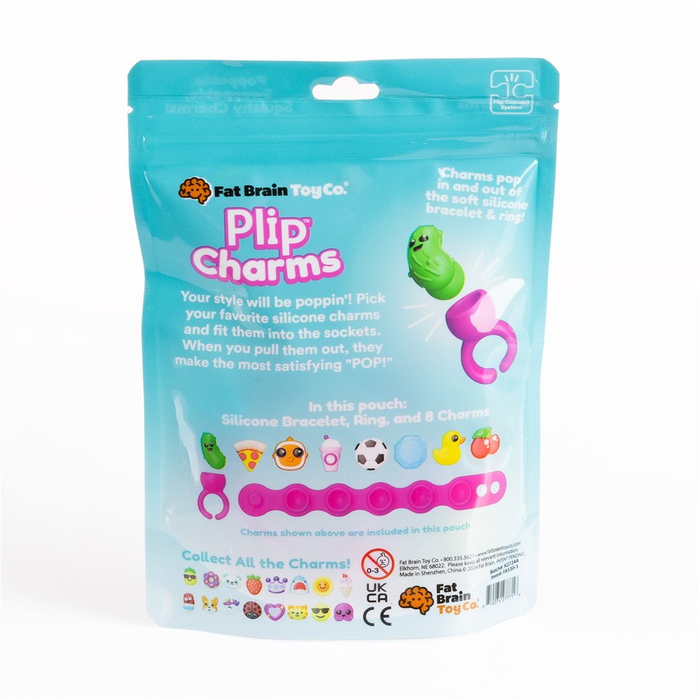 Plip Charms Pink Braclet
