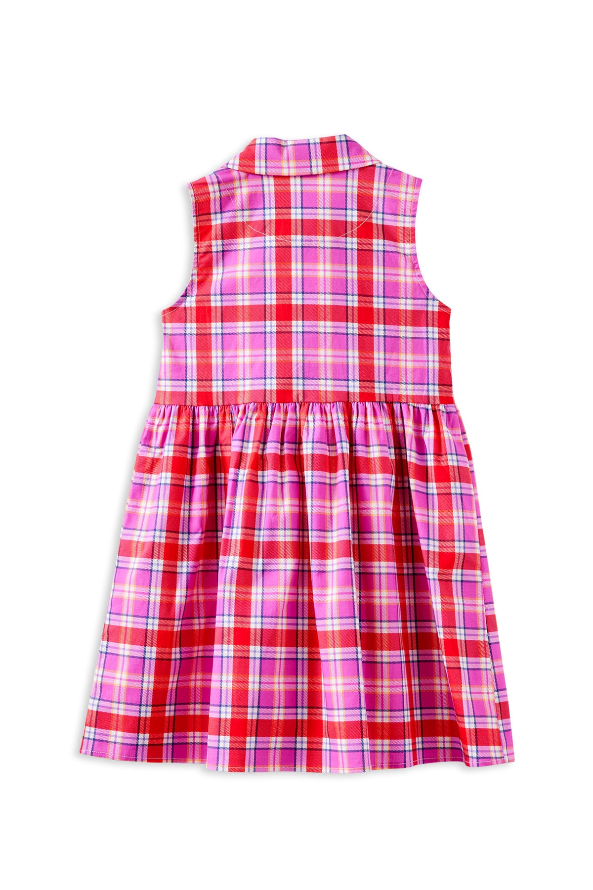 Sunset Plaid Dress