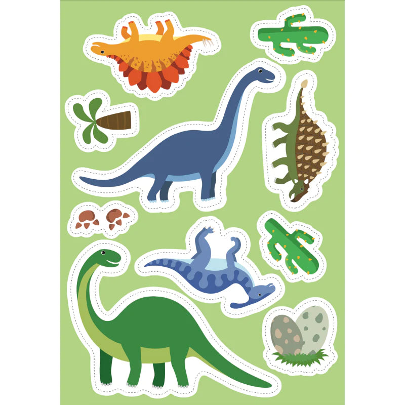 Stickers and Activities Book - Dinosaurs