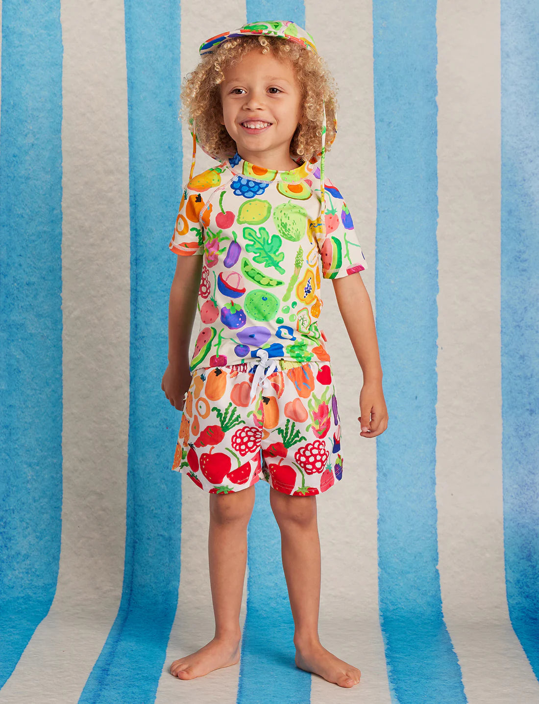 Short Sleeve Rash Vest Eat The Rainbow