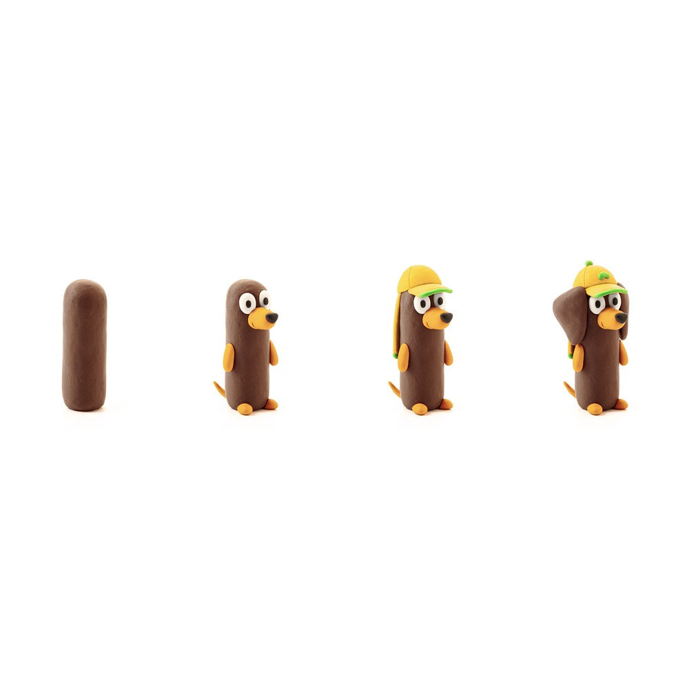 Hey Clay Snickers Single Character - Bluey