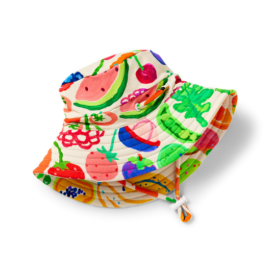 Swim Bucket Hat Eat The Rainbow