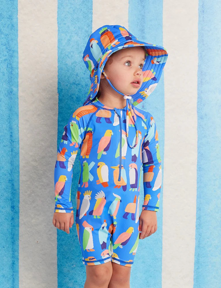 Swim Bucket Hat Flamin' Galahs