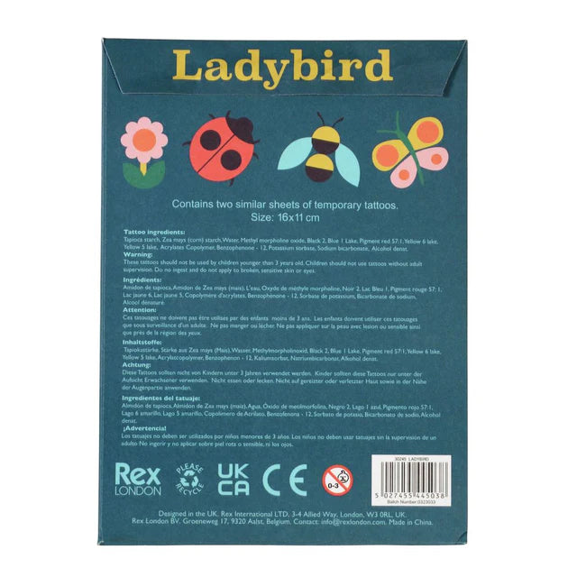Temporary Tattoos – Ladybird