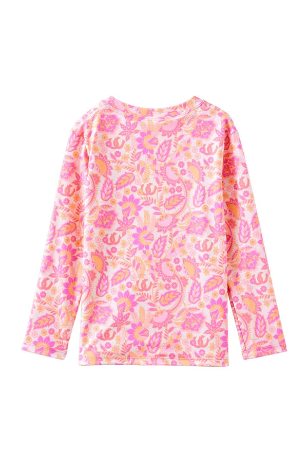 Wild Paisley Rash Vest