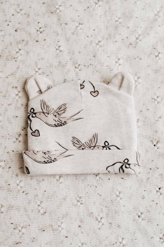 Newborn Beanie - Swallow