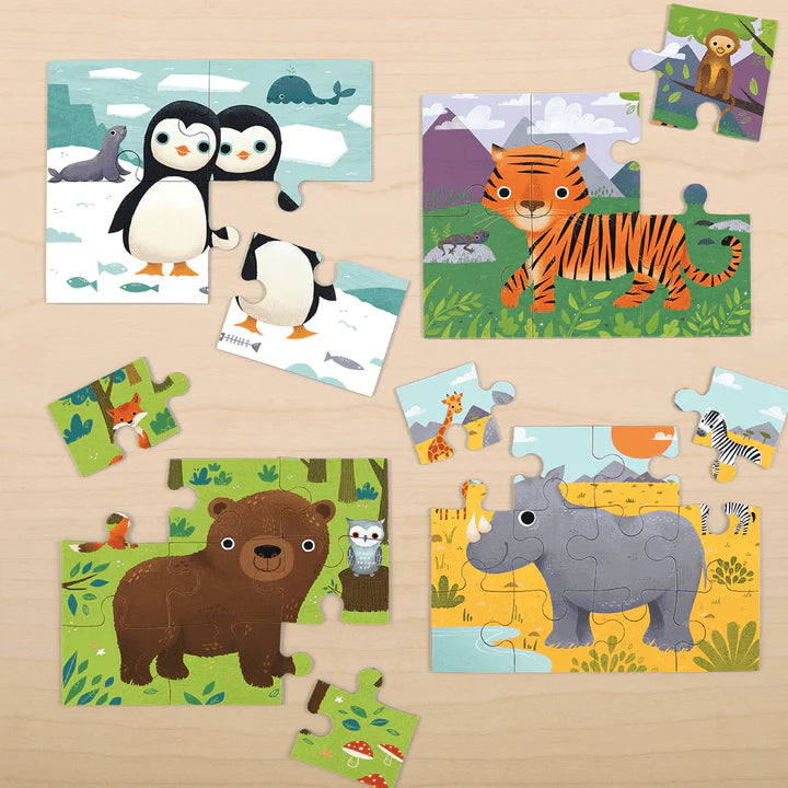 4 In A Box Puzzle – Animals