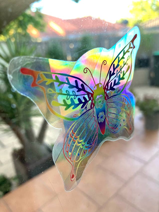 SUNCATCHER Rainbow Butterfly | Rainbow Suncatcher