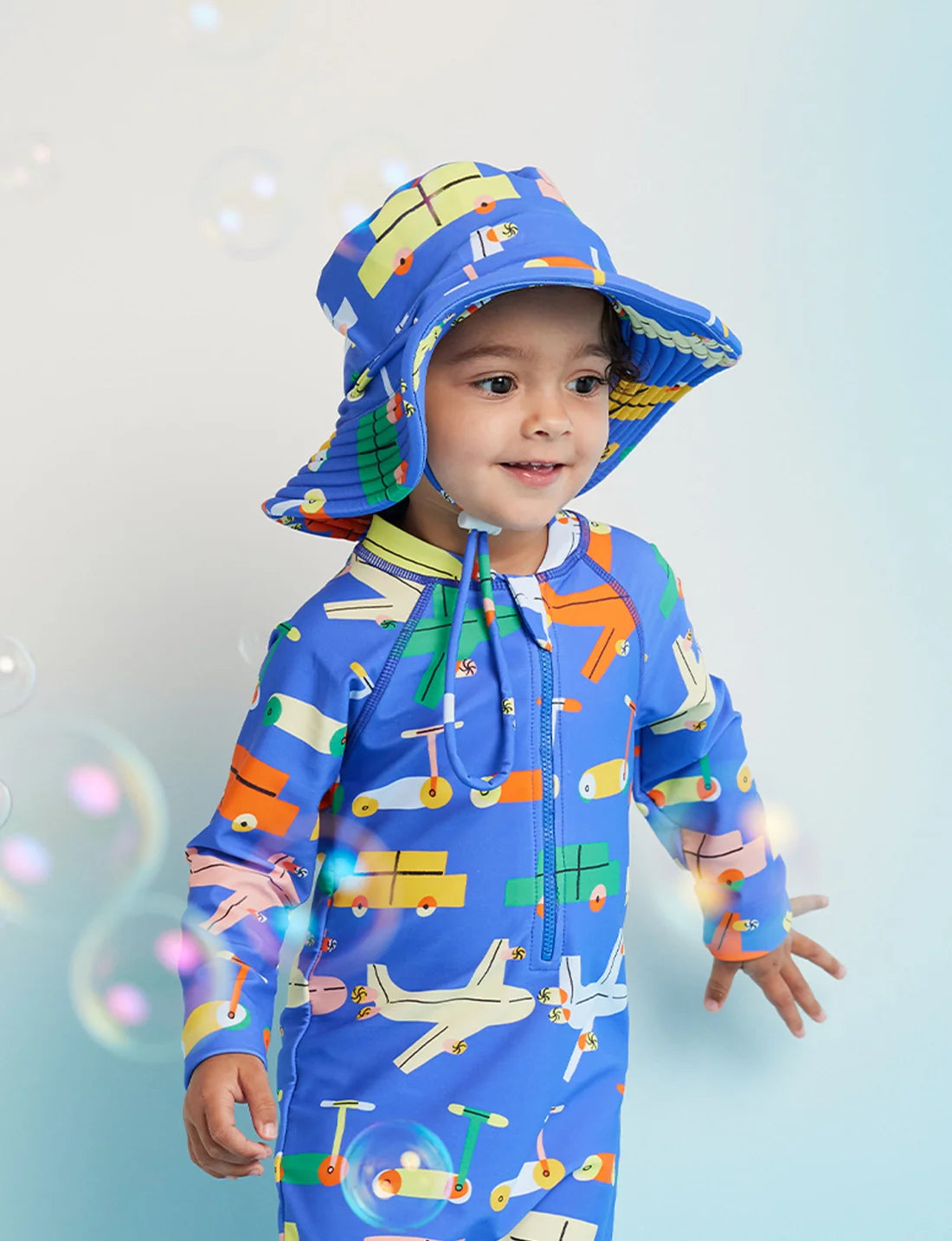 Swim Bucket Hat / Beep Beep