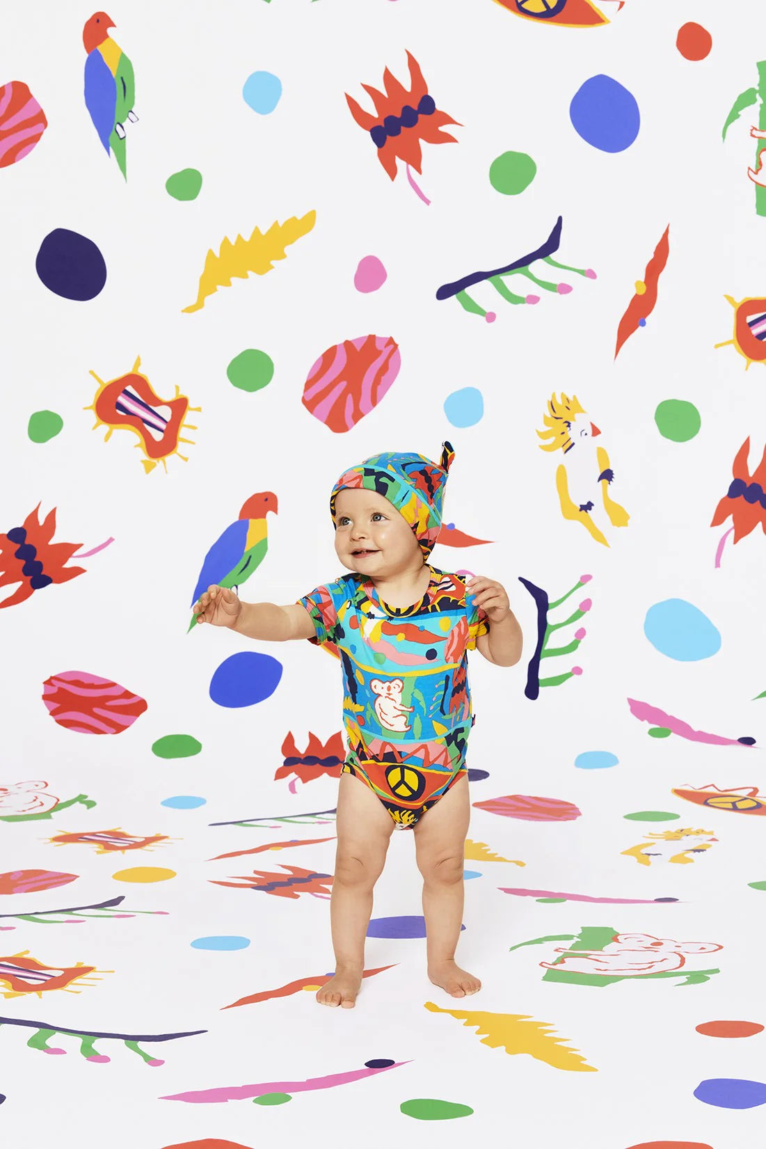 Bush Paradise Short Sleeve Bodysuit