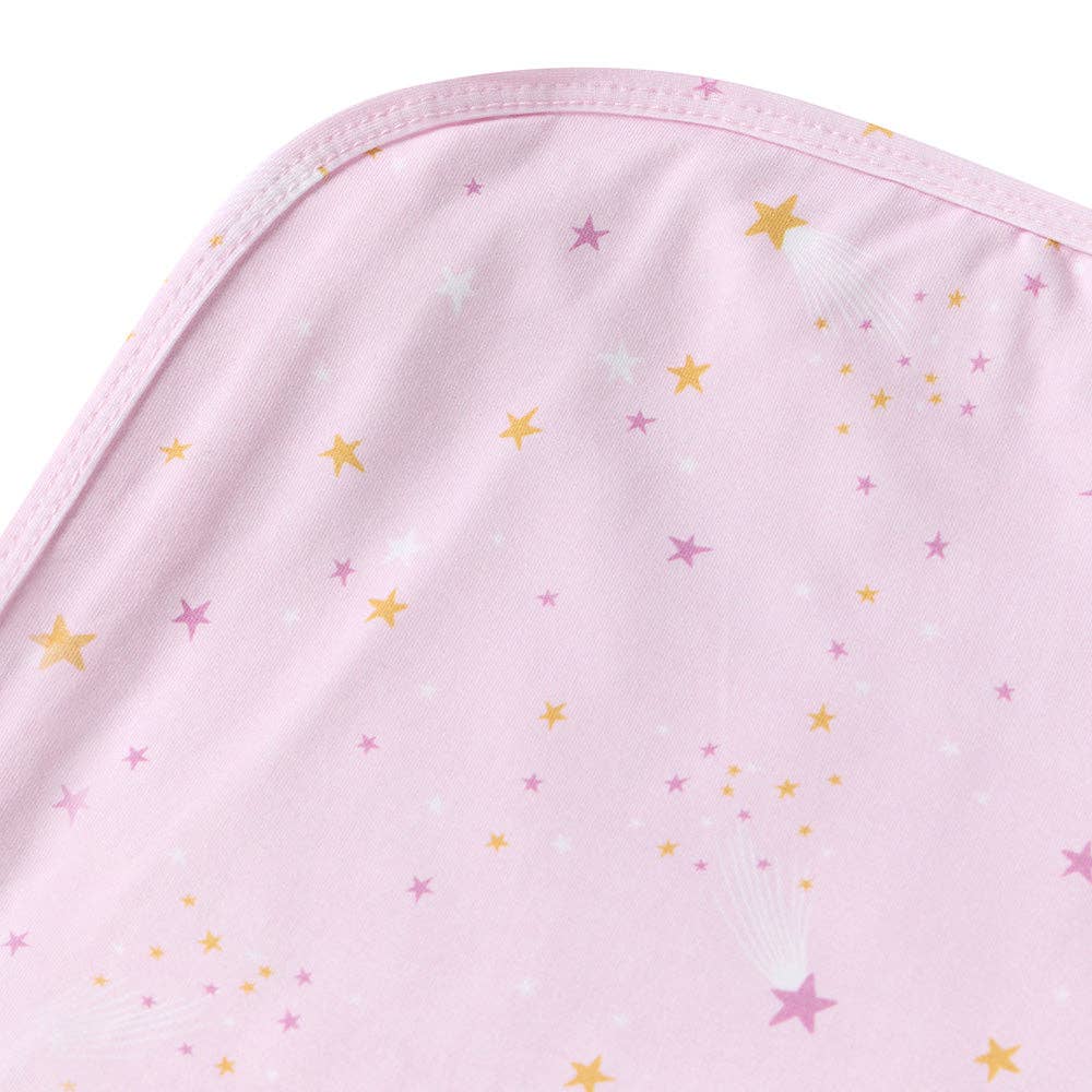 Twinkle Organic Jersey Wrap & Topknot Set