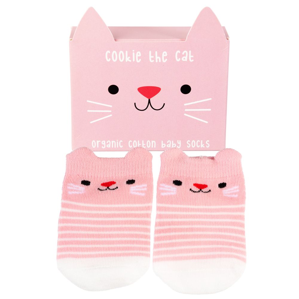 Pair of Baby Socks – Cat