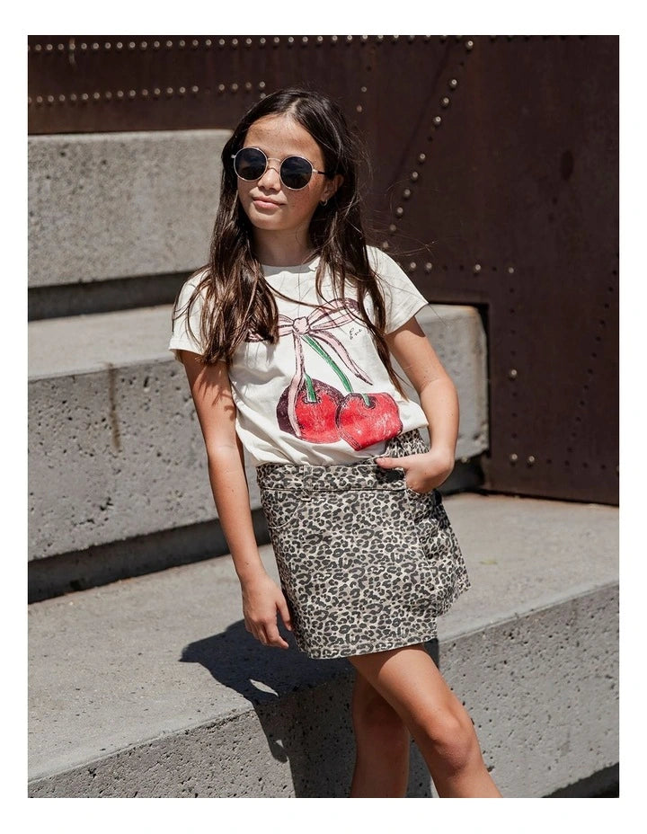 Chloe Cherry Tee (Sizes 8-16)