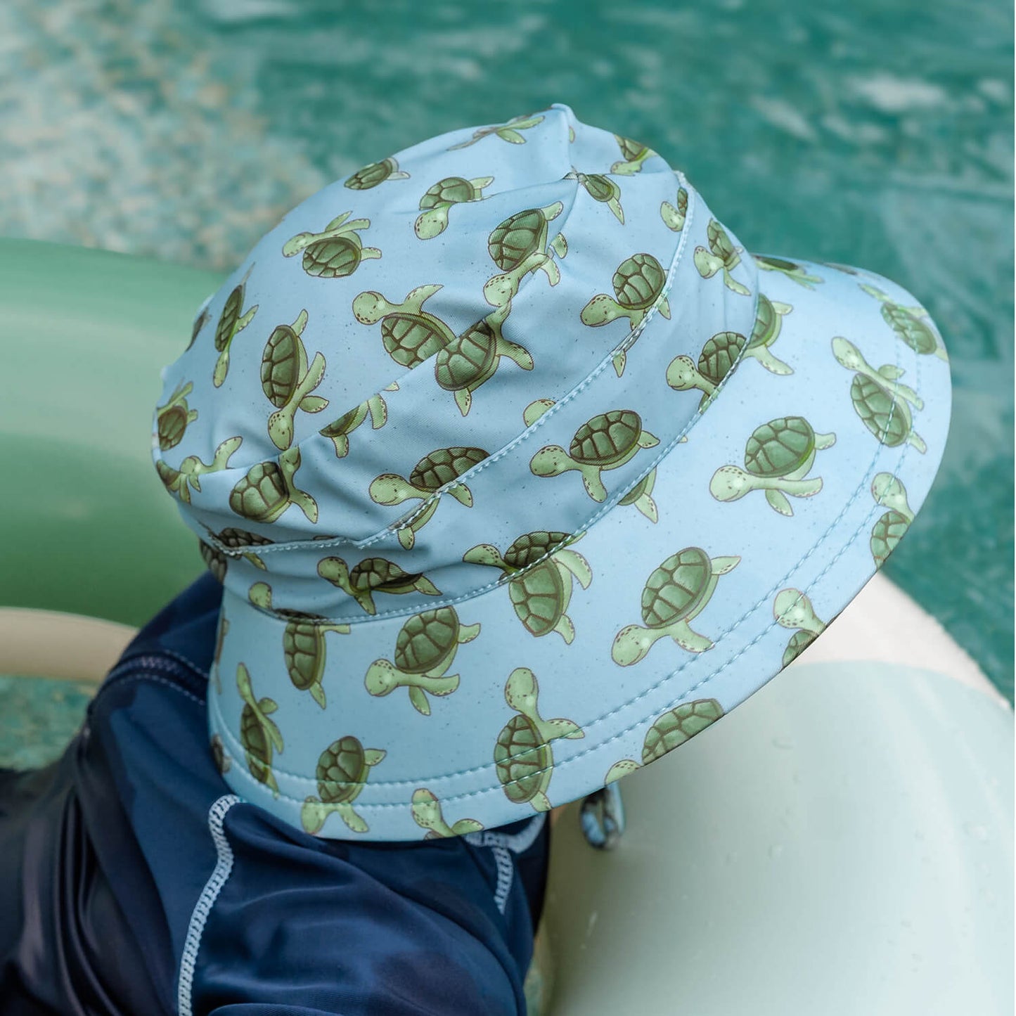 Classic Swim Bucket Beach Hat - Sheldon