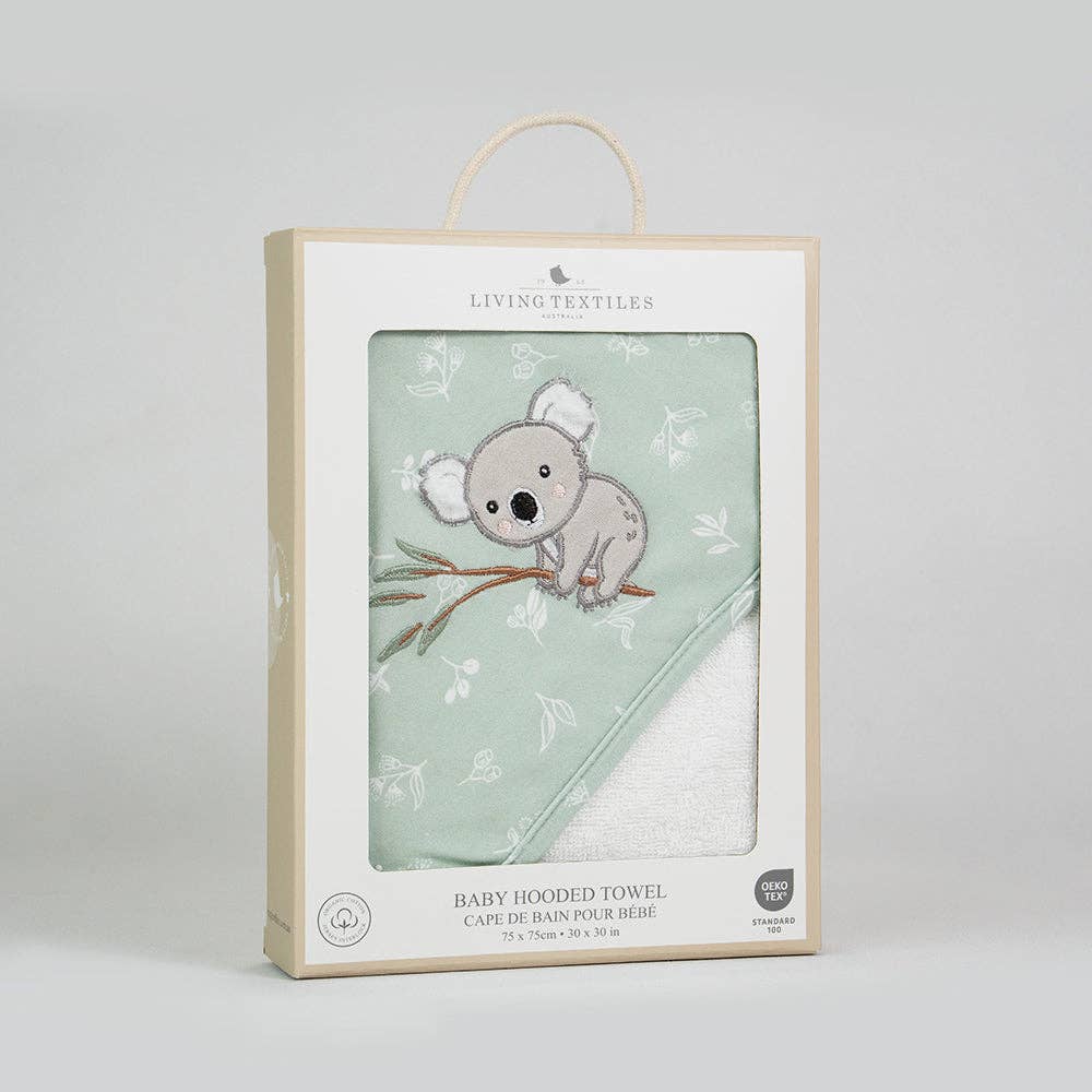 Organic Hooded Towel - Australiana