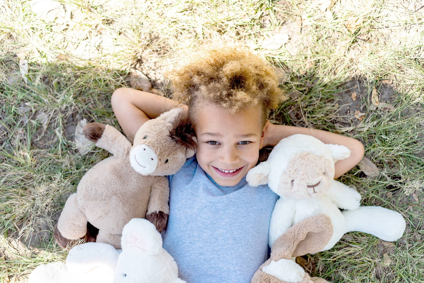 Dusty Pony (Vegan Angora) Soft Toy | 14"/ 36cm