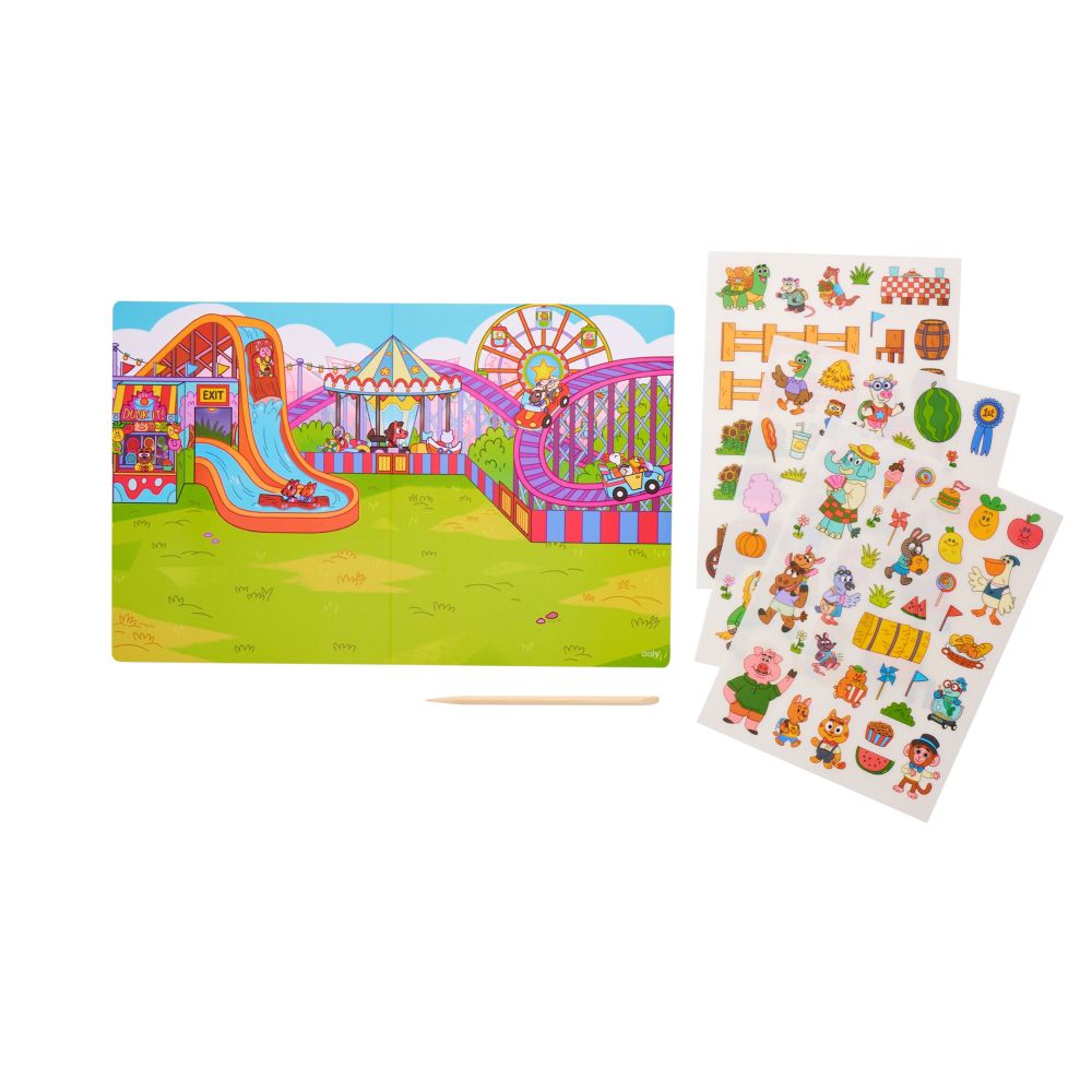 Day At The Fair Transfer Sticker Set