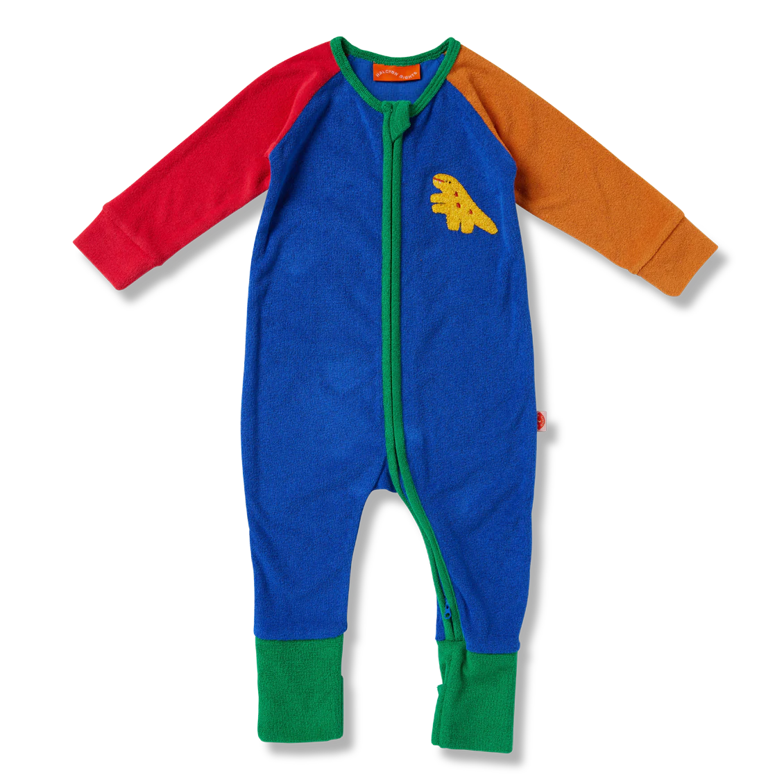 Dino Days Terry Long Sleeve Romper