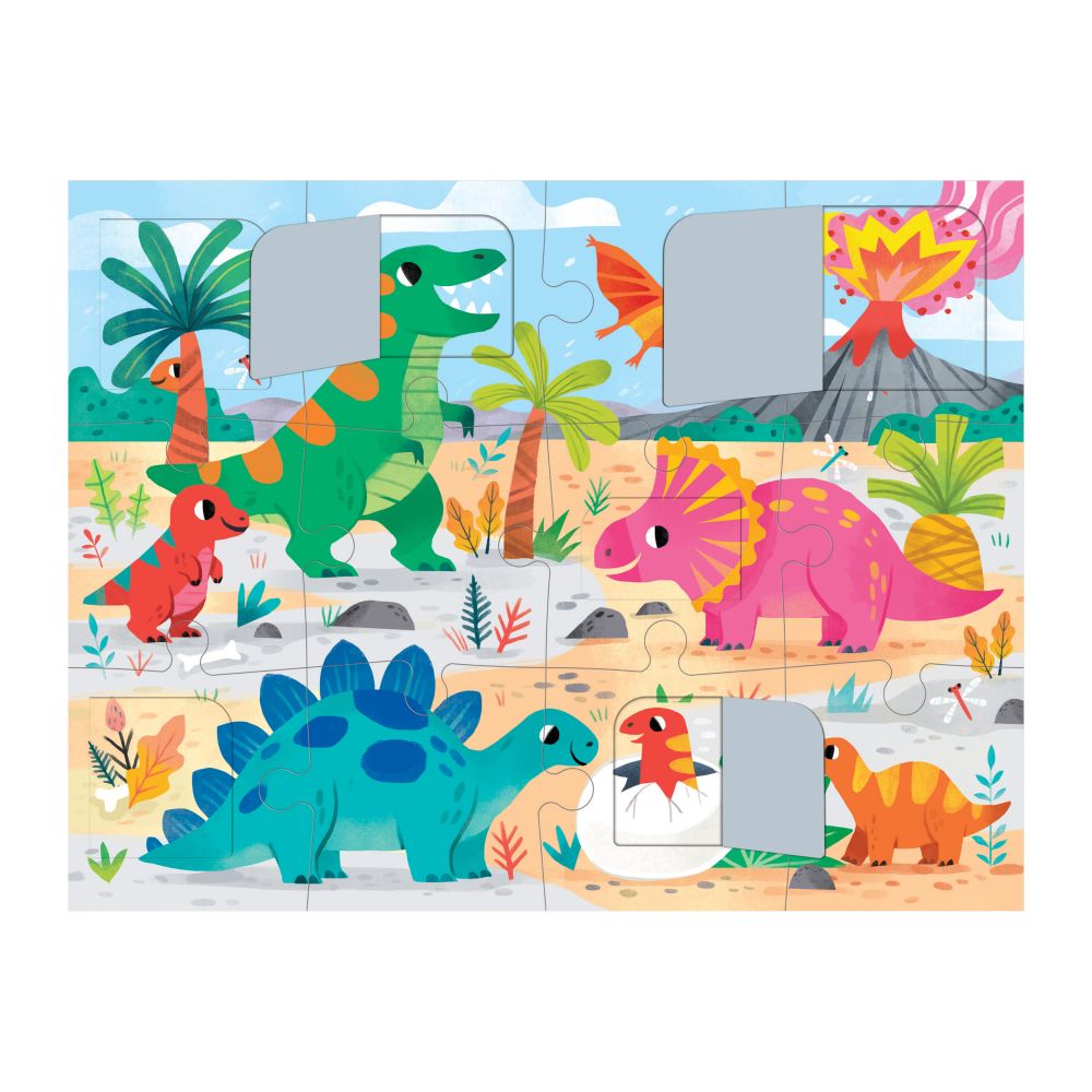 Dinosaur Lift the Flap 12 Piece Puzzle