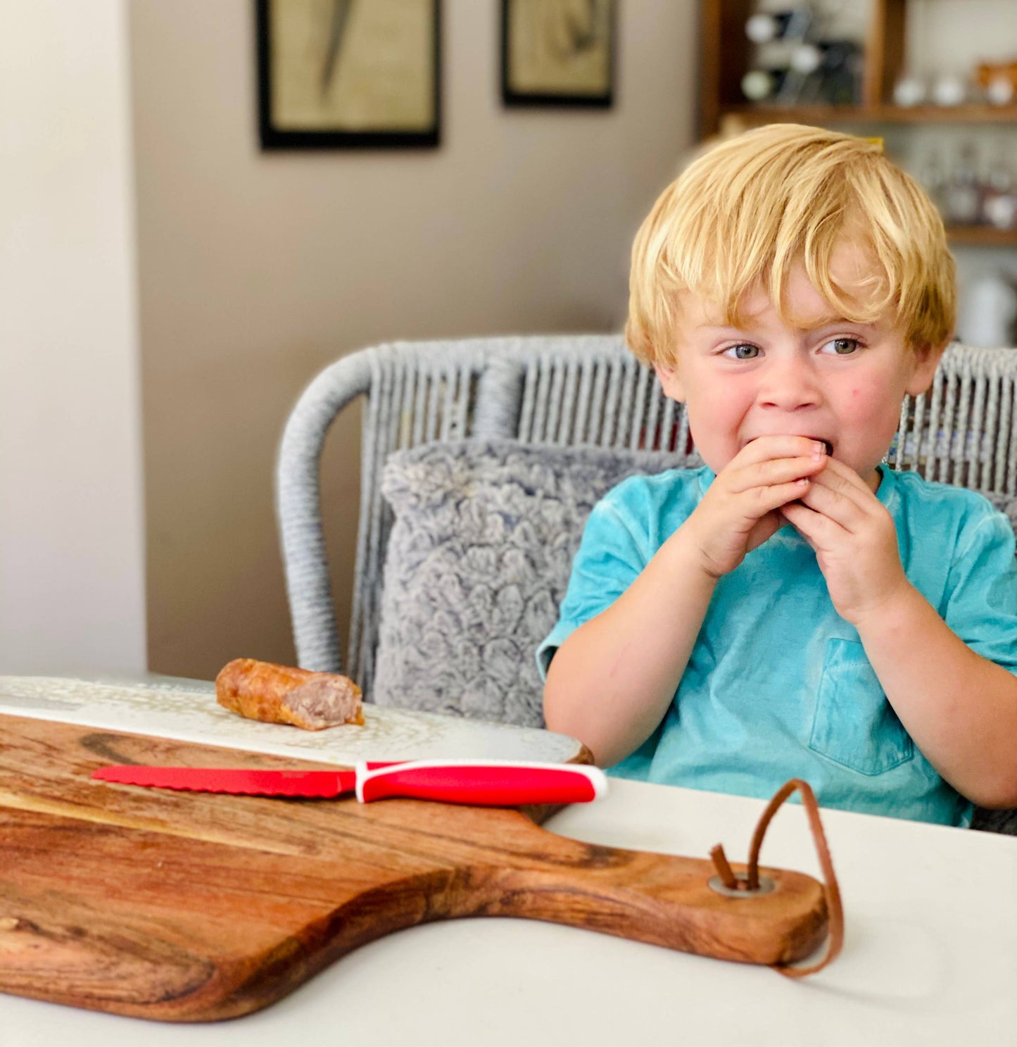 Red KiddiKutter Child Safe Knife