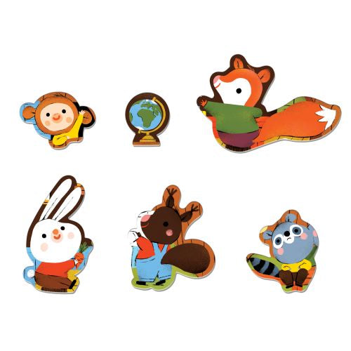 Forest School Floor Puzzle 25 Piece