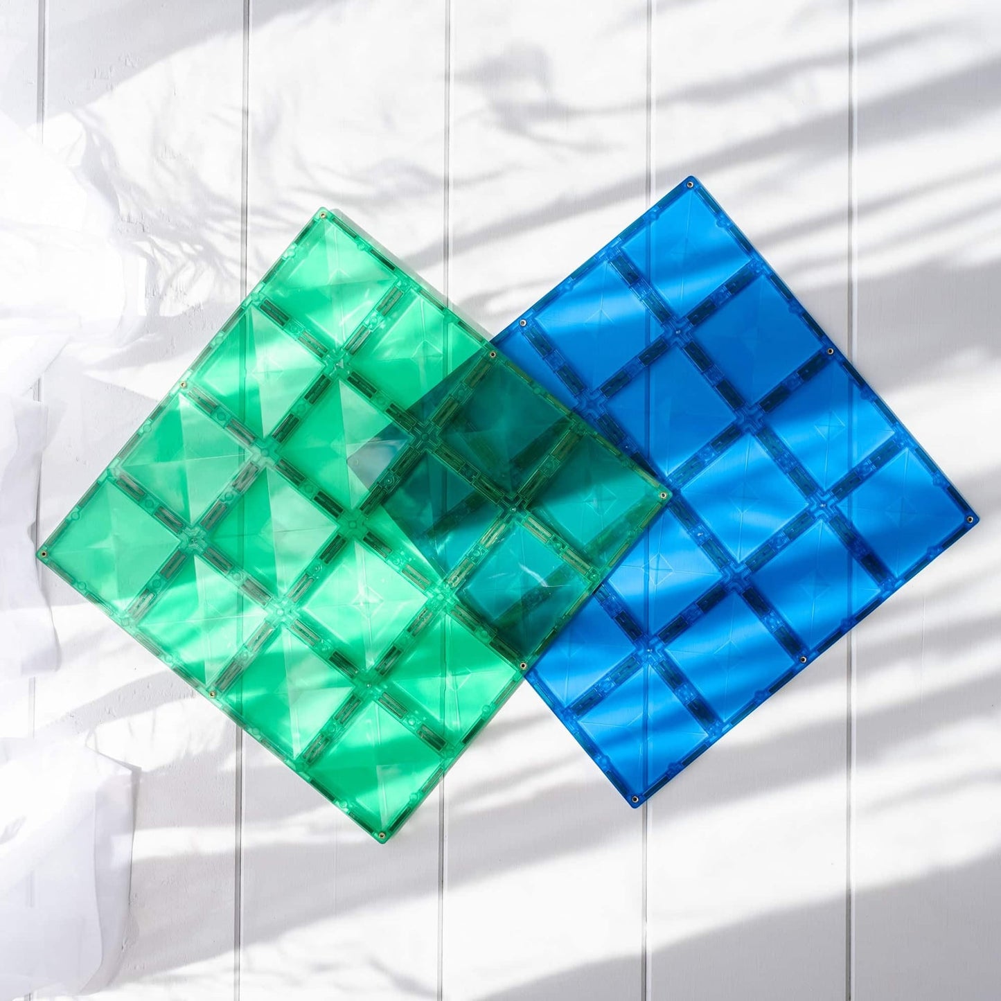 Rainbow Blue & Green Base Plate 2 Piece