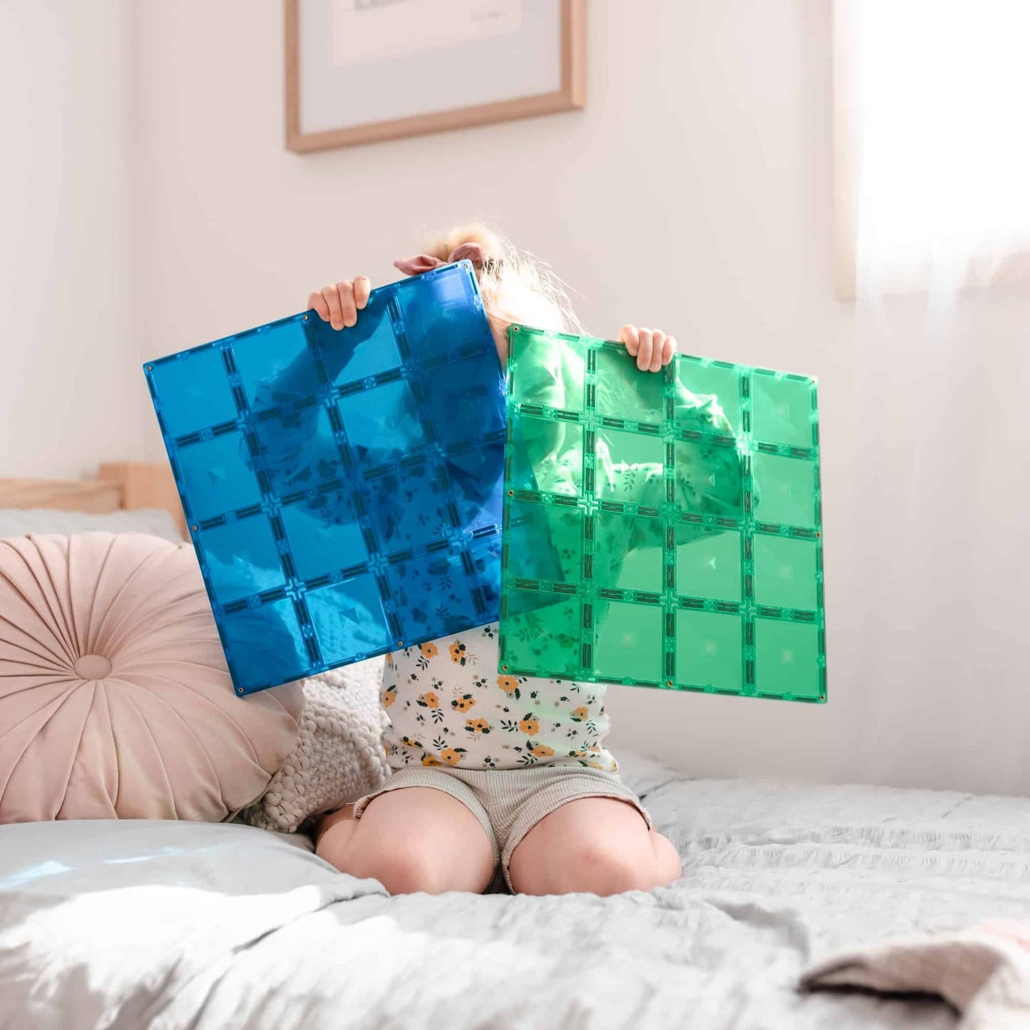 Rainbow Blue & Green Base Plate 2 Piece