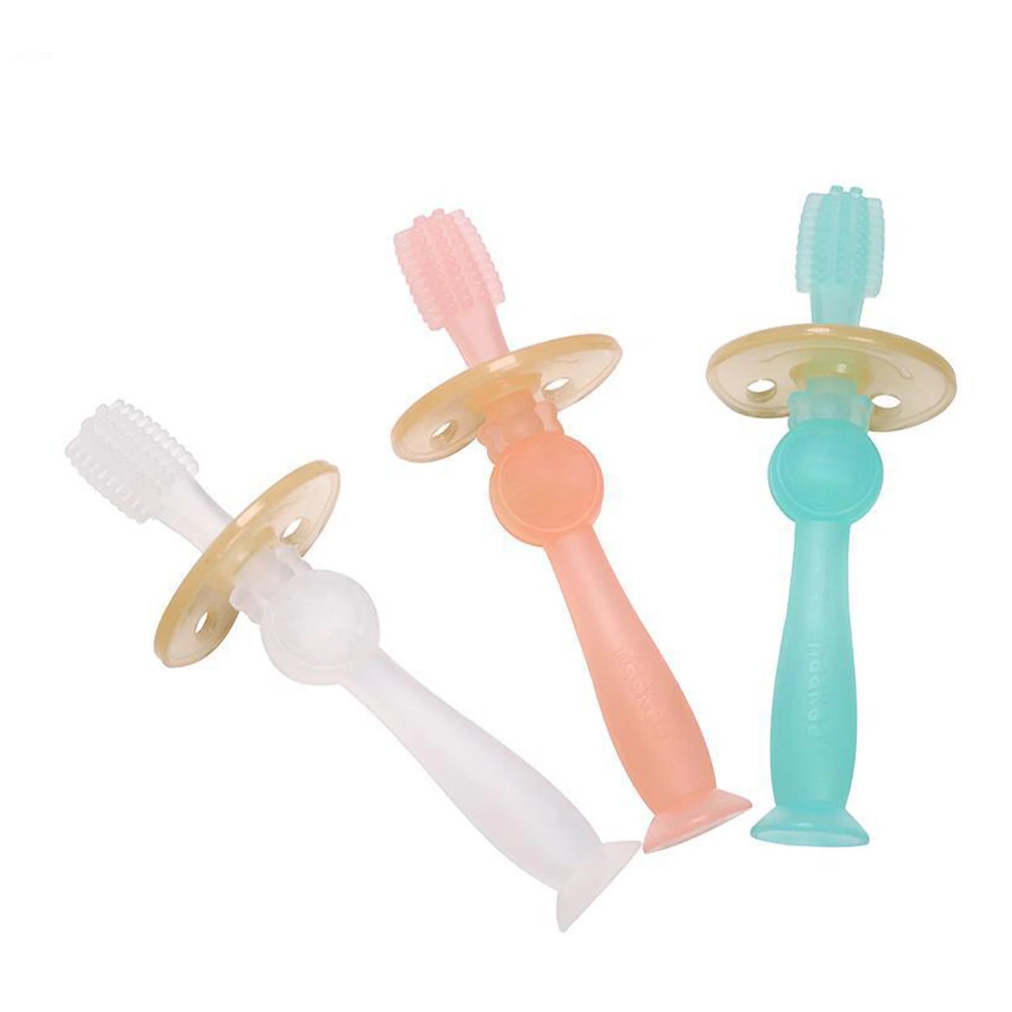 Haakaa 360 Silicone Toothbrush - Assorted Colours