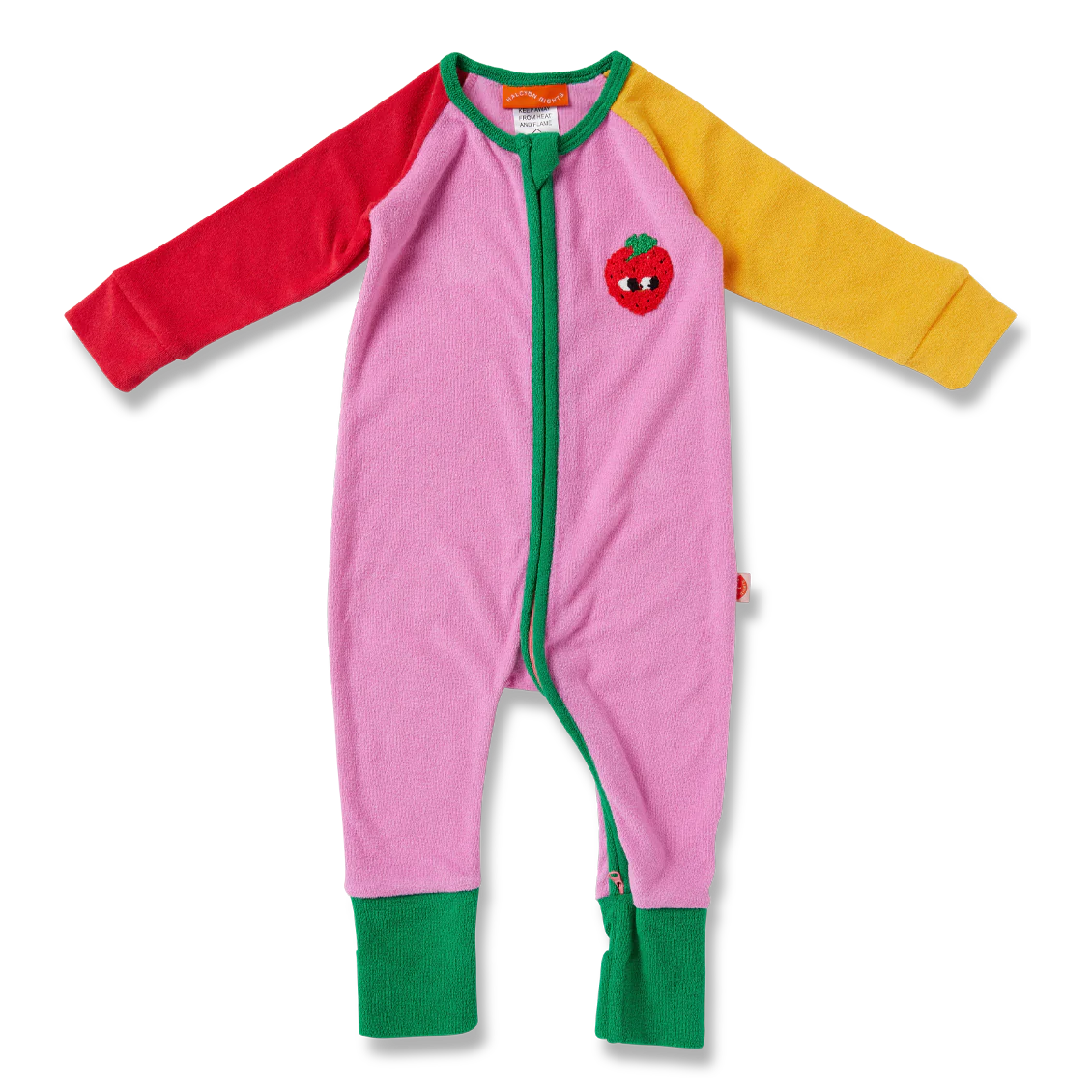 Happy Harvest Terry Long Sleeve Romper