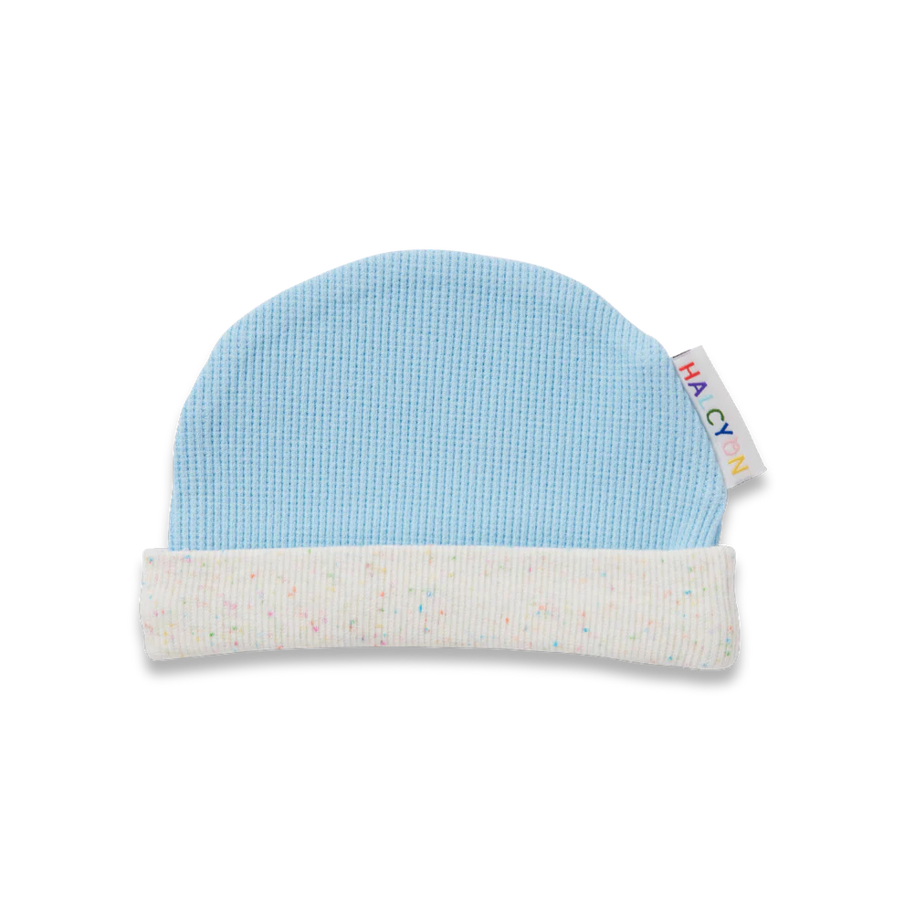 Hush Blue Organic Baby Hat