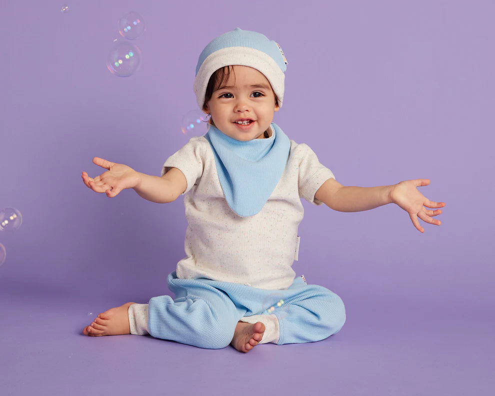 Hush Blue Organic Baby Hat