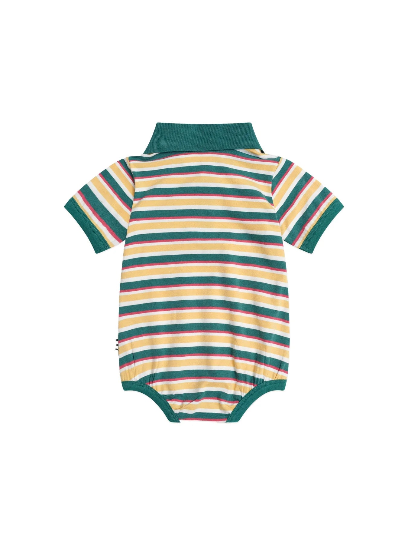 Gingerbread Preppy Polo Romper