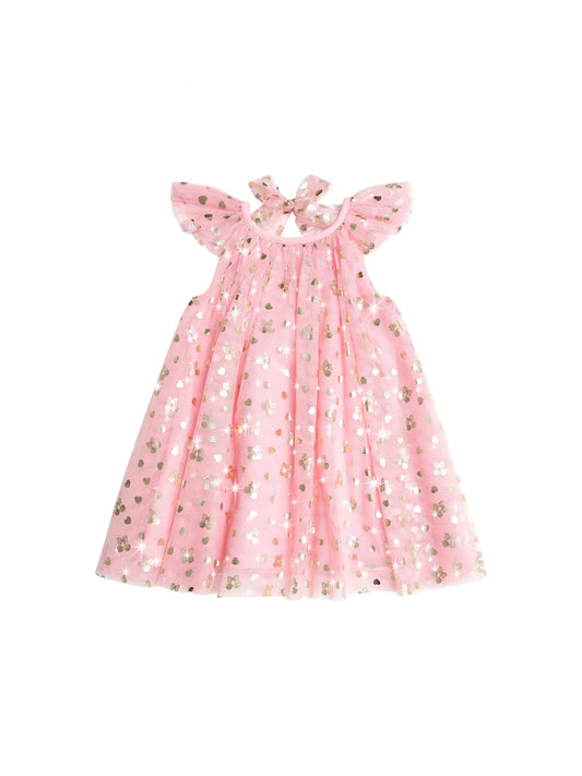 Golden Cherries Princess Tulle Dress