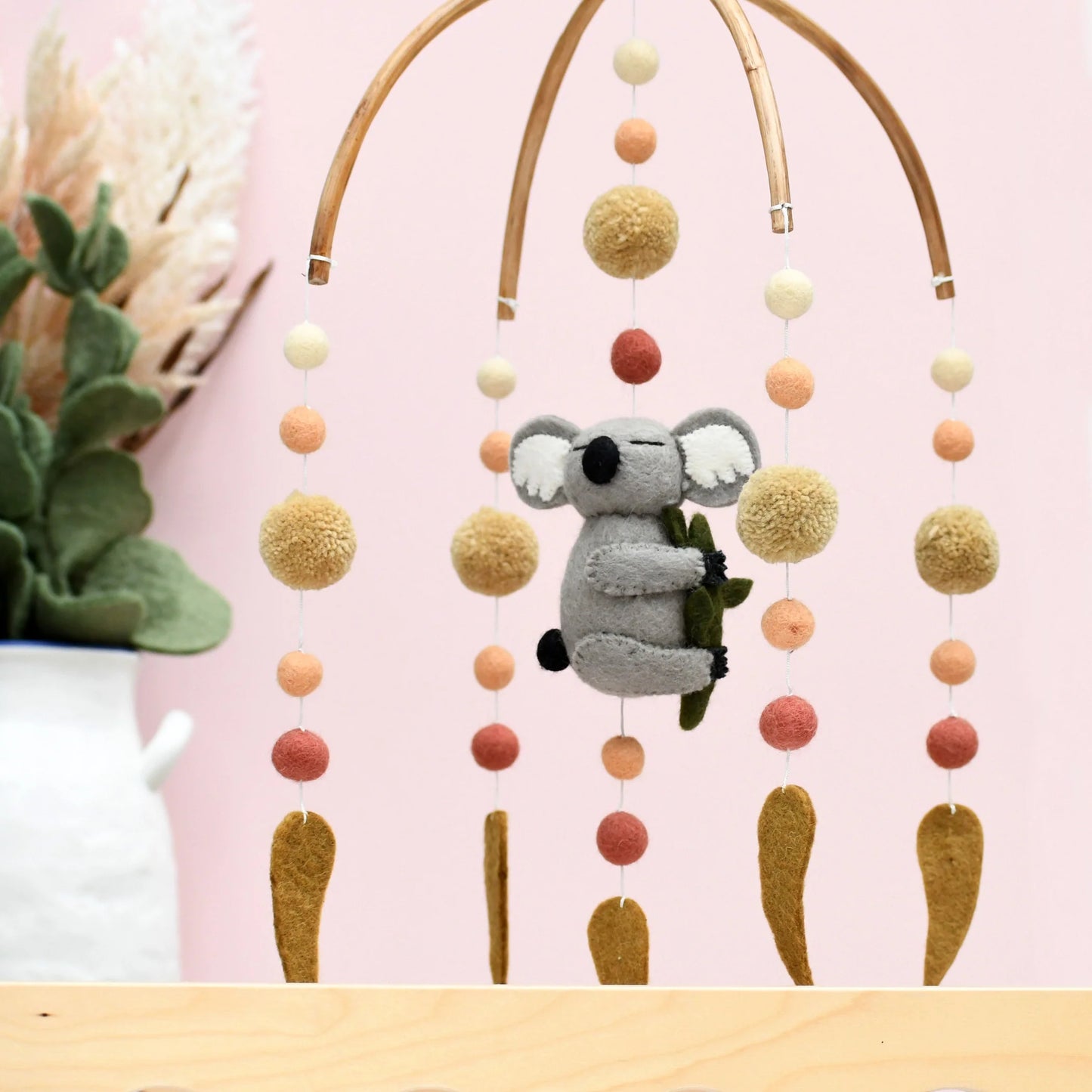 Sleeping Koala Baby Cot Mobile